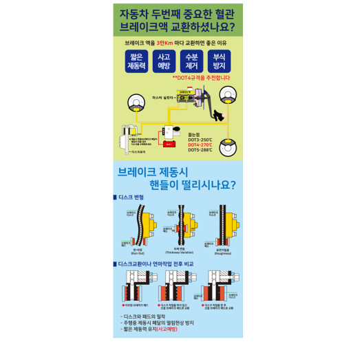 [카센터배너] 브레이크+디스크연마 배너 H1